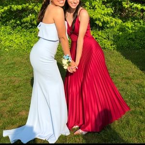 pretty prom dress in blue💙